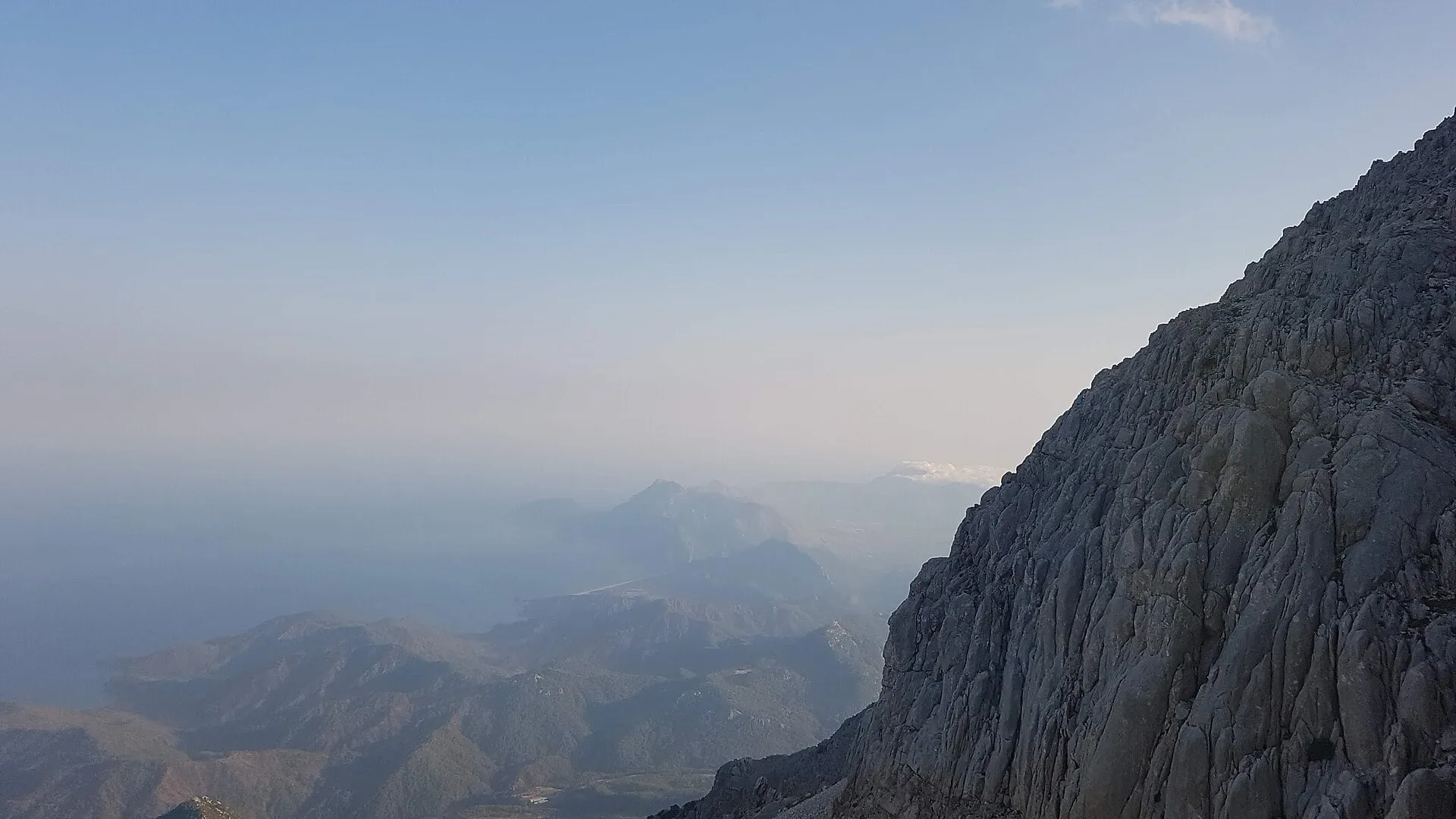 Limestone summit